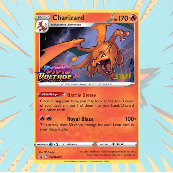 Pokemon Staff Promo Charizard