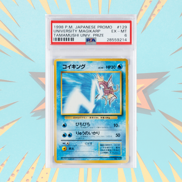 Pokémon "University Magikarp" Trainer Promo Hologram Trading Card